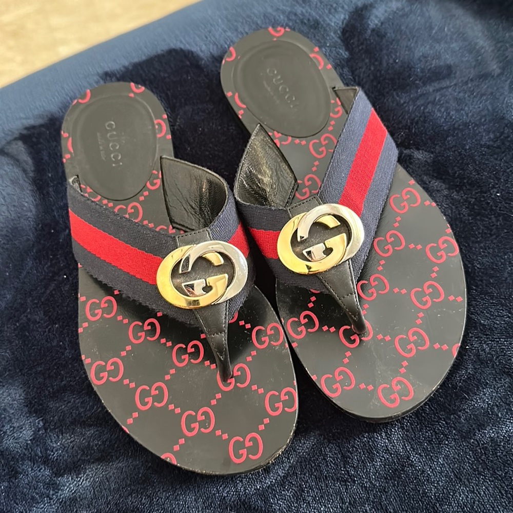 GG THONG WEB SANDAL
